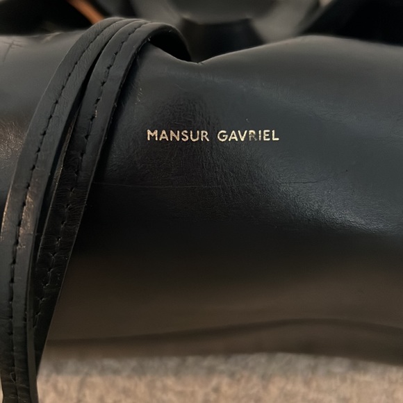 Mansur Gavriel Soft Lady Bag in black - Picture 4 of 5